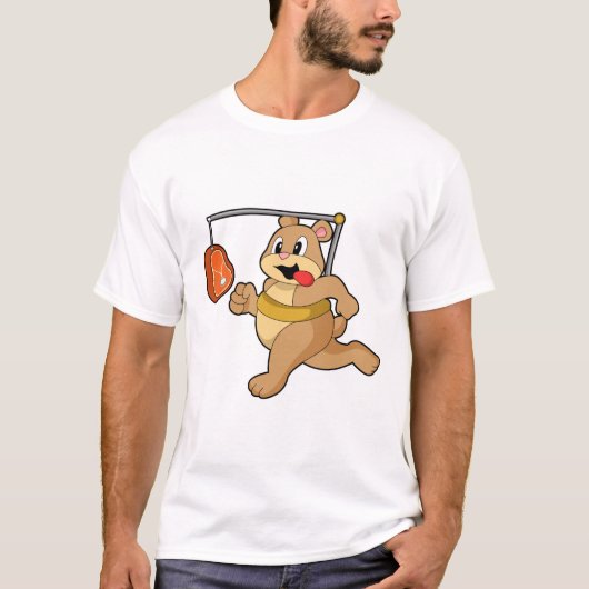 Bear as Runner T-shirt (Voorkant)