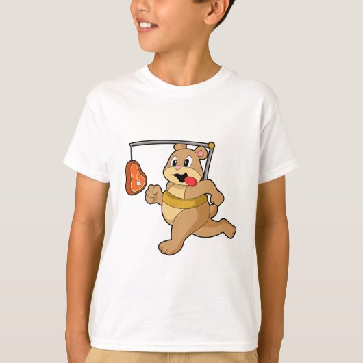Bear as Runner T-shirt (Voorkant)
