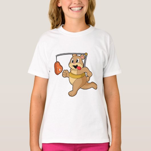 Bear as Runner T-shirt (Voorkant)