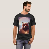 Bear Bear Sunglasses Wildlife Animals Zoo Forest T-shirt (Voorkant volledig)