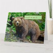 BEAR/. BEERKNUFFELS VOOR JOU KAART (Voorkant)
