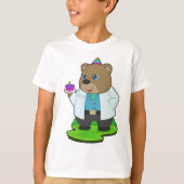 Bear Birthday Doctor T-shirt (Voorkant)