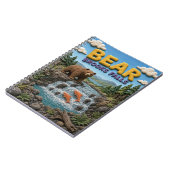 Bear Brooks Falls Moderne KlayKoo Notitieboek (Linkerzijde)
