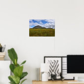Bear Butte, South Dakota Poster (Thuiskantoor)