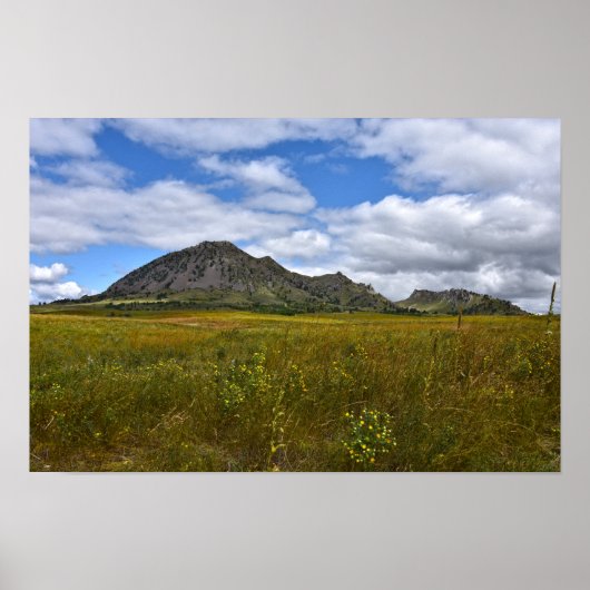 Bear Butte, South Dakota Poster (Voorkant)