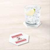 Bear Christmas Christmas (1) Kartonnen Onderzetters (Insitu)