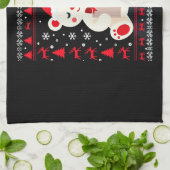 Bear Christmas Christmas (1) Theedoek (Gevouwen)