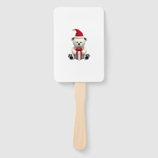 Bear Christmas Christmas (2) Handwaaier (Voorkant)