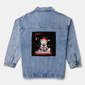 Bear Christmas Christmas (4) Denim Jacket (Achterkant)