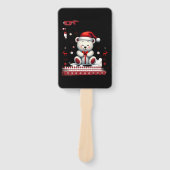 Bear Christmas Christmas (4) Handwaaier (Voorkant)