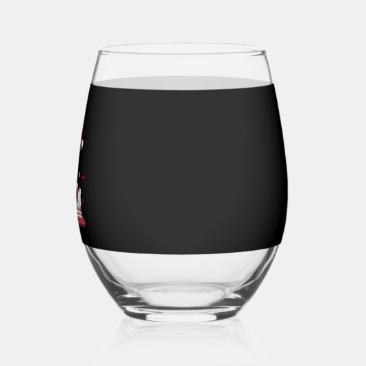 Bear Christmas Christmas (4) Wijnglas Zonder Voet (Links)