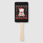 Bear Christmas Christmas (6) Handwaaier (Voorkant)