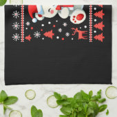 Bear Christmas Christmas (6) Theedoek (Gevouwen)