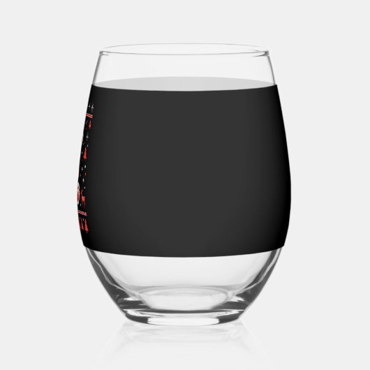 Bear Christmas Christmas (6) Wijnglas Zonder Voet (Links)