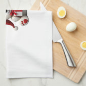 Bear Christmas Christmas Theedoek (Quarter Fold)