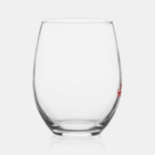 Bear Christmas Christmas Wijnglas Zonder Voet (Rechts)