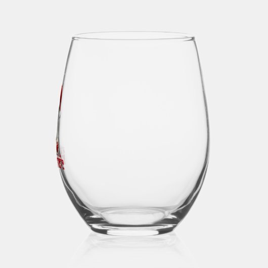 Bear Christmas Christmas Wijnglas Zonder Voet (Links)