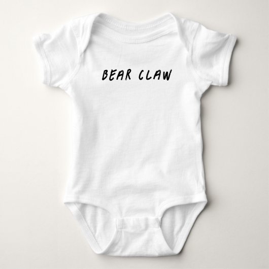 Bear Claw Baby Onsie Romper (Voorkant)