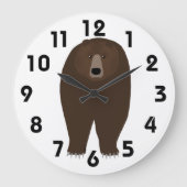 Bear Clock Grote Klok (Voorkant)