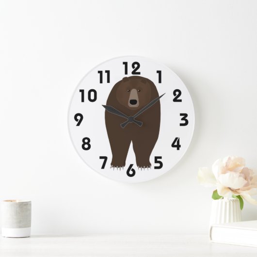 Bear Clock Grote Klok (Huis)