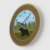 Bear Clock Grote Klok (Hoek)