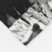 Bear Collage Fleece Deken (Hoek)