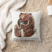 Bear Contemplates Hibernation Kussen (Deken)