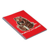 Bear Contemplates Hibernation Notitieboek (Rechterzijde)