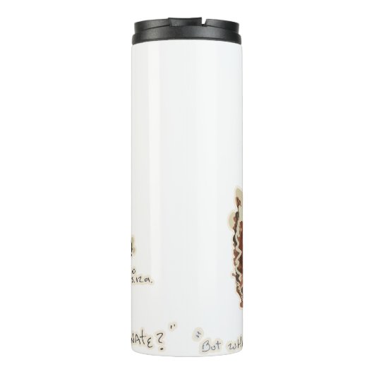 Bear Contemplates Hibernation Thermosbeker (Achterkant)