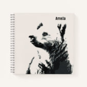 Bear Cub Personalized Notitieboek (Voorkant)