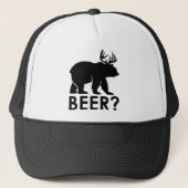 Bear + Deer = Beer? Trucker Pet (Voorkant)
