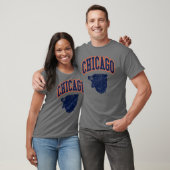 Bear Down Chicago Licht retro T-shirt (Unisex)