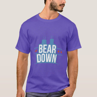 Bear Down City Edition Wordmark Logo vintage T-shirt