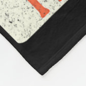 Bear Drinking Beer Outdoor Funny Grizzly Hiking Fleece Deken (Hoek)