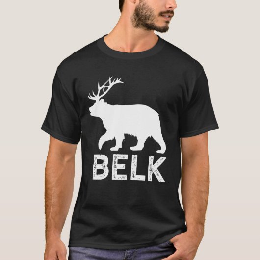 Bear Elk Big Game Elk Hunter Shed Antler Elk Hunti T-shirt (Voorkant)