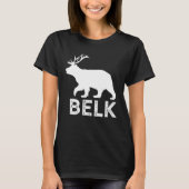 Bear Elk Big Game Elk Hunter Shed Antler Elk Hunti T-shirt (Voorkant)