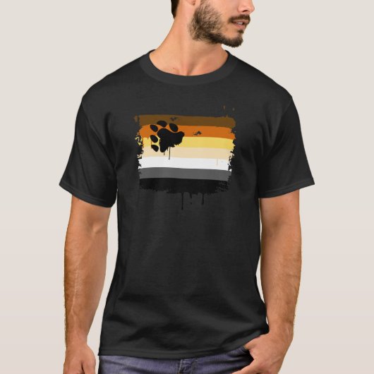 BEAR FLAG DRIPPENDE T-SHIRT (Voorkant)