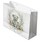 Bear Gift Bag Groot Cadeauzakje (Voorkant Gekanteld)