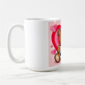 Bear hearts Be my Valentine Koffiemok (Links)