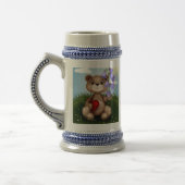 Bear Holding Bouquet Flower-30926 Bierpul (Links)