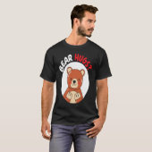 Bear Hugs Bear Lover Wildlife Animal Bear T-shirt (Voorkant volledig)
