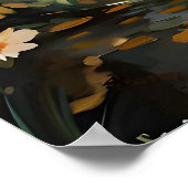 Bear In Bathtub Poster, Funny Animal Poster, Bear Poster (Hoek)