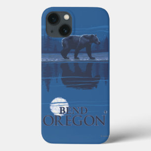 Bear in Moonlight - Bend, Oregon Case-Mate iPhone Case