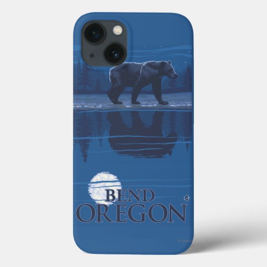 Bear in Moonlight - Bend, Oregon Case-Mate iPhone Case (Achterkant)