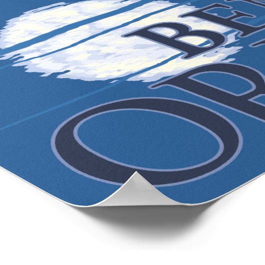 Bear in Moonlight - Bend, Oregon Poster (Hoek)