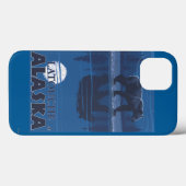 Bear in Moonlight - Latouche, Alaska Case-Mate iPhone Case (Achterkant (horizontaal))