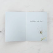 Bear in the Woods Missing You Kaart (Binnen)