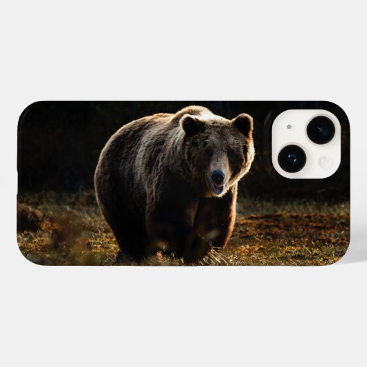 Bear iPhone 14 Case (Achterkant (horizontaal))