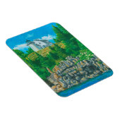 Bear Island Light Painting Flexible Magnet Magneet (Rechterzijde)