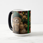 Bear-ista Cold Teddy Bear Magische Mok (Voorkant links)